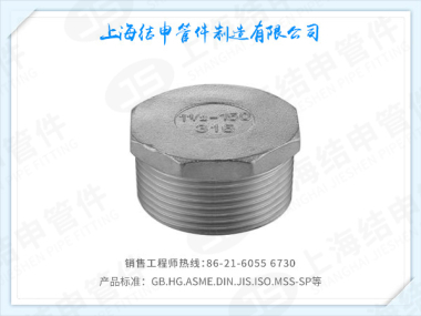 不锈钢六角堵头